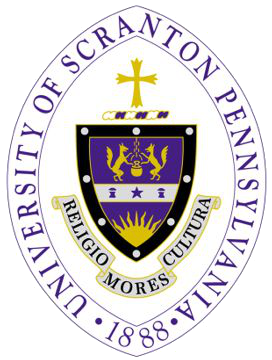 Logo of The University of Scranton, PA, USA where I worked as a Graduate Research Assistant